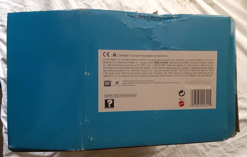 Avatar The Final Battle Jake Sully vs Coronel Miles Quaritch 2010, caja rugosa Foto 4 de 4