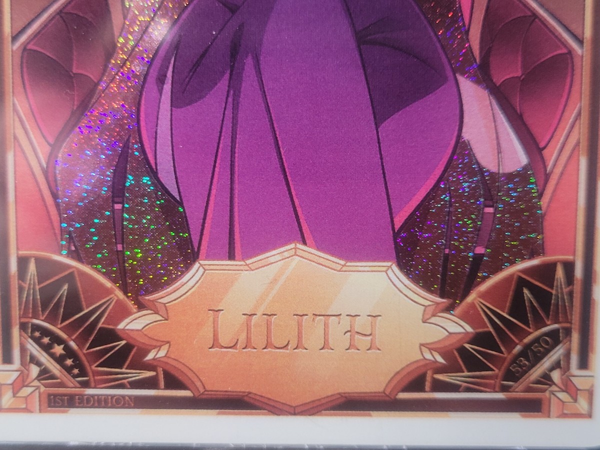 Hazbin Hotel Trading Card - Lilith SECRET RARE 1st Edition