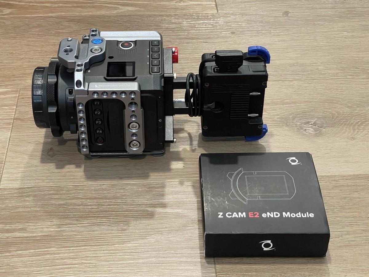 Z-Cam E2-F6 FF 6K Camera, EF Mount, eND Module, Dual Batt Plate, Kondor  Blue Cag