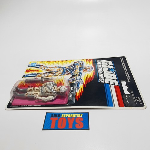 GI Joe AVALANCHE action Force UK & GREECE Euro B Force 2000 International MOC - Picture 8 of 9