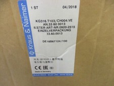 NIB KRAUS & NAIMER Selector Switch      KG316.T103/CH004.VE   KG316