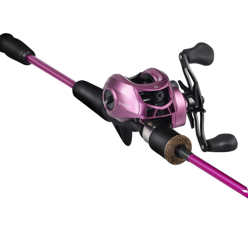Sougayilang Baitcaster Reel and Fishing Rod Combo, 2 Pieces Fishing Poles Wit...