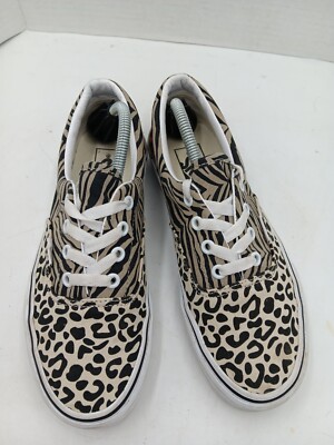 Vans Animal Print Classic Era Shoes Men's 6 Women's 7.5