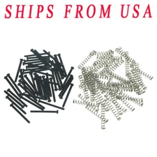 KAISH 50x USA Humbucker Pickup Height Screws Springs for Gibson/Seymour Duncan