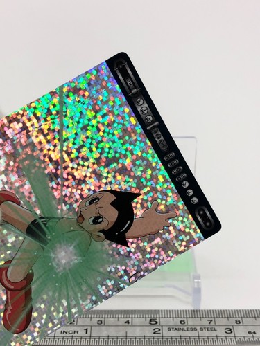 Astro Boy Osamu Tezuka Productions Hero Card Secret Rare Holo Marudai Foods 021 - Picture 4 of 9