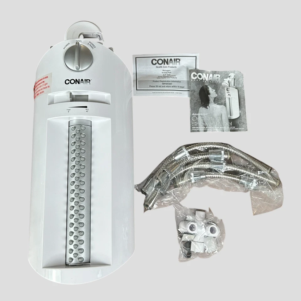 Nuevo Panel de Ducha Aquissager Oscilante Grande Conair Modelo DP1015S Se envía Rápidamente Foto 2 de 4