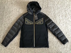 fendi monster eyes puffer jacket