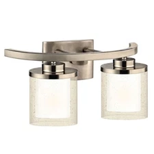 Dolan Designs Horizon 2 Light Bath Satin Nickel - 3952-09