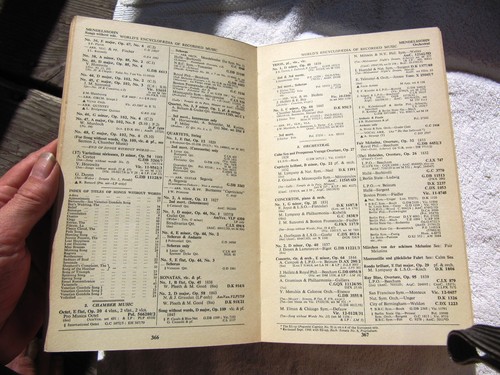 SIGNED Harold Schonberg 1952 WERM World's ENCYCLOPAEDIA of RECORDED MUSIC Cuming - Picture 6 of 8