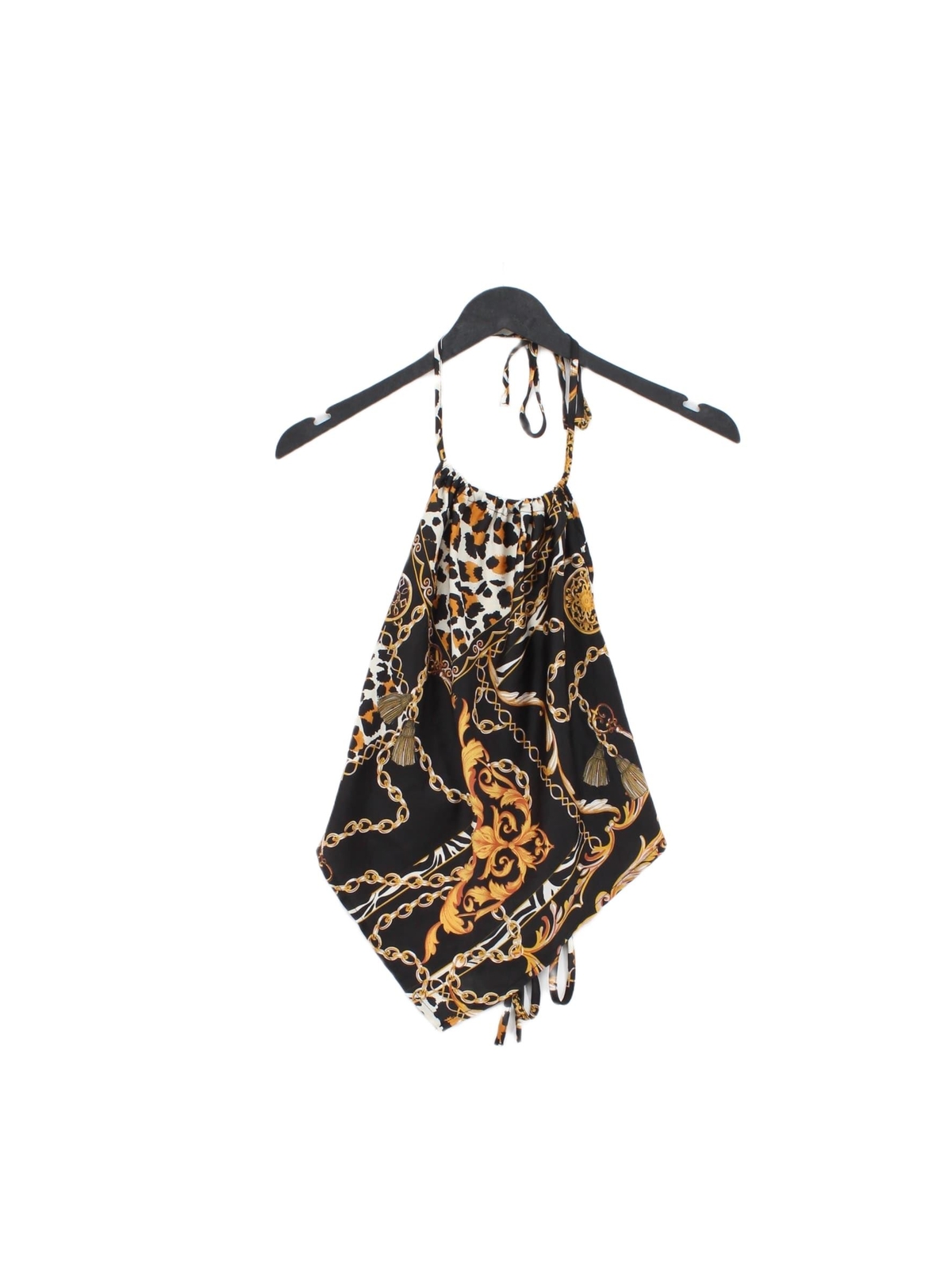 T shirt donna New Look UK 14 multi 100% altra camicia girocollo senza maniche