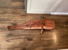 Vintage Leather Rifle Gun Case Scabbard Cavalry Hunting Shooting Sportsman 46”