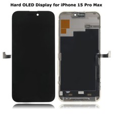 Hard OLED For Apple iPhone 15 Pro Max LCD Display Touch Screen Replacement Part