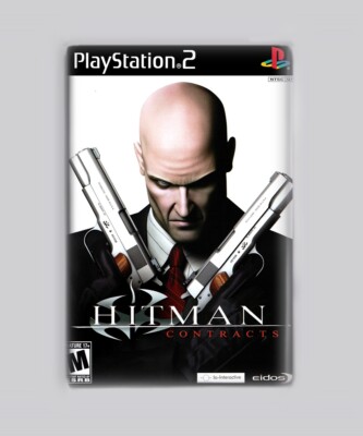 HITMAN - CONTRACTS / PS2 - 2''x3'' FRIDGE MAGNET (playstation 2