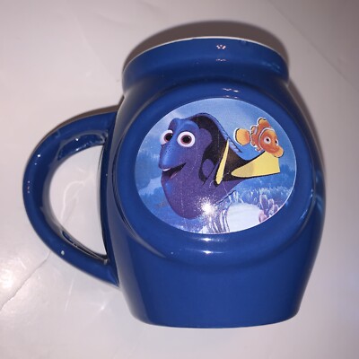 Disney Pixar Dory Hot Choc Coffee Mug Cup Finding Dory 2016 Blue Finding Nemo