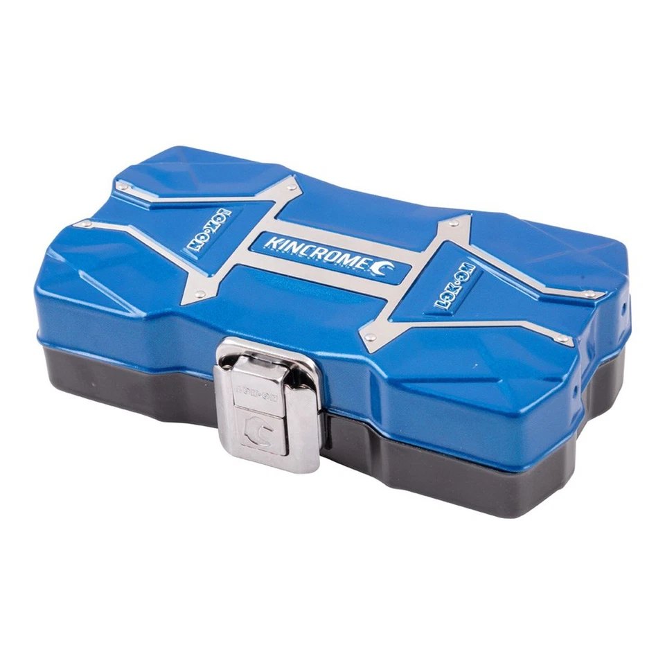 Kincrome 43 Piece LOK-ON 1/4" Drive Metric Socket & Bit Set Phillips Hex K27000 - image 3 of 4