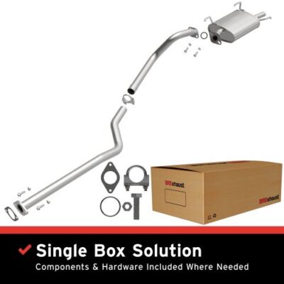 BRExhaust 106-0085 Direct-Fit Exhaust System Kit For 2000-2006 Nissan Sentra NEW