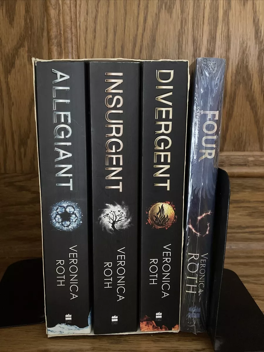 Divergent Book Series Set (Divergent Insurgent Allegiant Four) By.