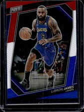 2023 Panini National Convention Gold VIP LeBron James Red/White/Blue #/15 Lakers