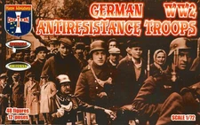 Orion Models 1/72 GERMAN WWII ANTI RESISTANCE TROOPS Figure Set