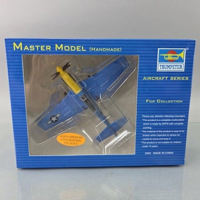 Trumpeter 1/72 North American P-51D Mustang Handmade Master Model Plane NEW