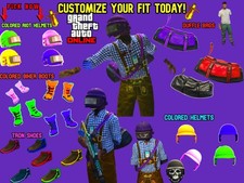 Gta MODDED OUTFIT FOR XBOX ONLY!! CHECK DESCRIPTION | CUSTOMIZE YOUR FIT NOW!!