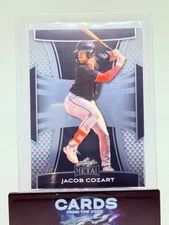 2025 Leaf Metal Baseball #92 Jacob Cozart Silver 99 Guardians