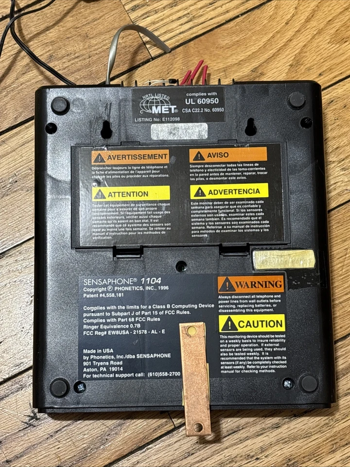 Sensaphone 1104 Remote Monitoring System Auto Dialer - Image 2 of 4