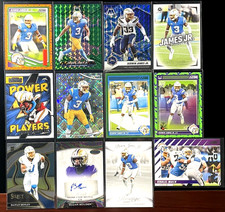 DERWIN JAMES JR. 2025 Score A Treat BASE PUMPKINS Los Angeles Chargers RC Lot 12