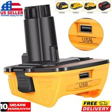 DCA1820 20V MAX To 18V USB Adapter Converter For Dewalt 20 Volt Battery Li-ion
