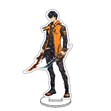 Acrylic Stand Model Solo Leveling Anime Figure Plate Desk Decor Standing Sign O
