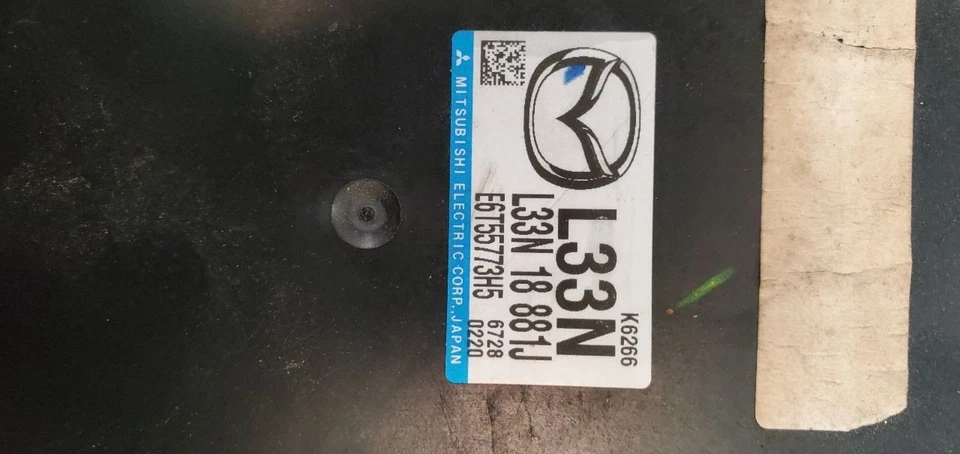 Engine ECM Electronic Control Module FWD Fits 07 MAZDA CX-7 1122428 - Image 2 of 4