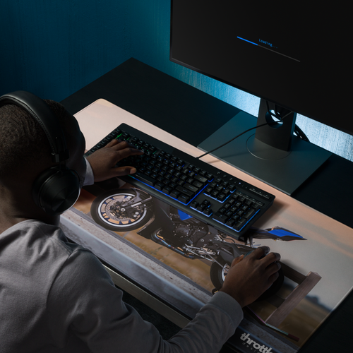 Yamaha R1 Gaming Mouse Pad #007 - Non-Slip, Smooth, Precise, Motorcycle Desk Mat - Picture 8 of 18