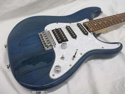 SCHECTER OL-ST Used Alder body Maple neck Rosewood fingerboard Blue w/Soft case