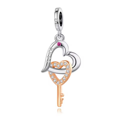 925 Sterling Silber Charm Anhänger für Armband oder Halskette