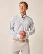 Performance Button Down Shirt - Paddock johnnie-O Mens 7848678 
