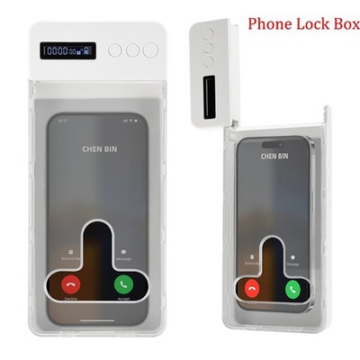 Kunststoff Telefonschloss Box mit präziser Timer Einstellung 215x95x24mm Abmess