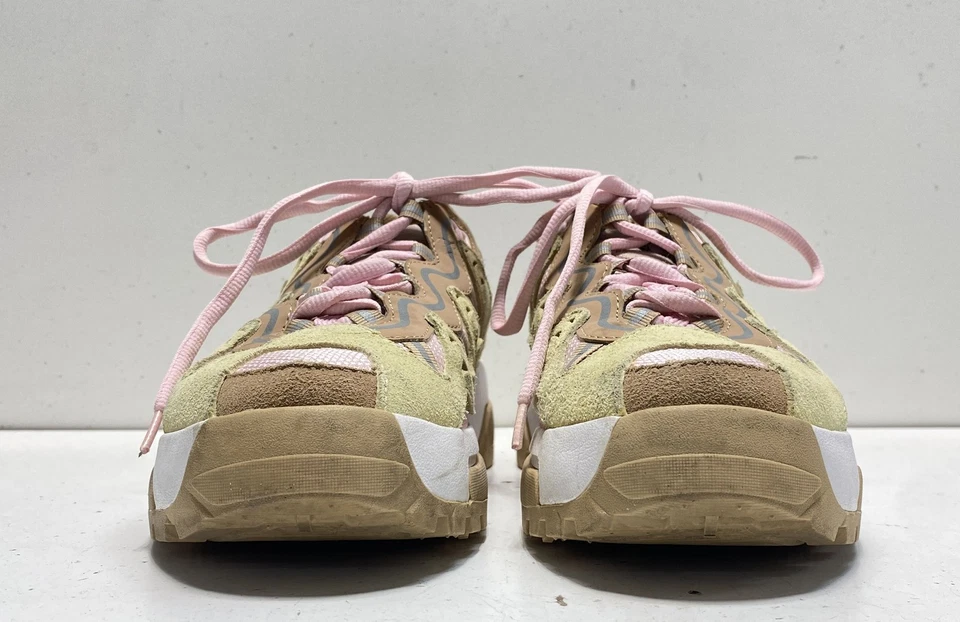 Converse 168179C Women's Parfait Pink Solid Leather Shoes Low Size 8 - Image 2 of 4