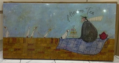 Sam Toft - Afternoon Tea - 50 x 100 cm Leinwandbild Wandbild WDC93178