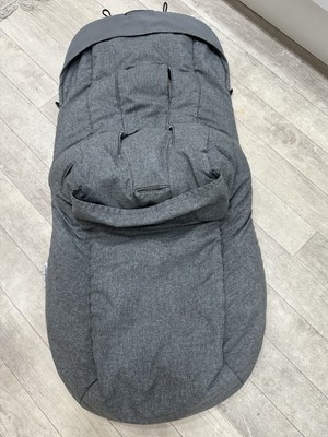 Bugaboo Donkey Bugaboo Universal Footmuff Grey Melange Baby