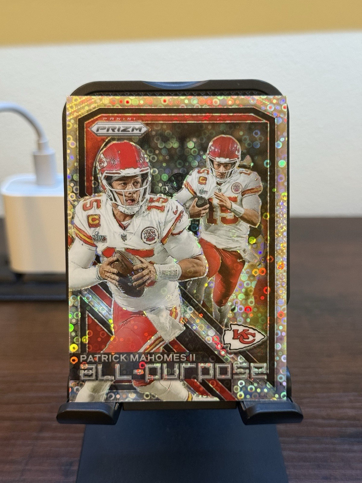 Patrick Mahomes II 2023 Panini Prizm No Huddle All-Purpose Prizm Chiefs SP