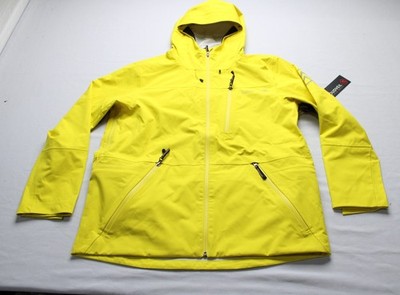 Cloudveil Men's Weather Resistant Koven Jacket AP2 Cyber Yellow Size: XL 