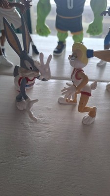 Huge lot of 11 vintage1996 space jam figures Michael Jordan and