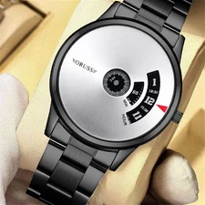 Premium Quality Men Fashion Watch Stylish Durable Modern Design Minority