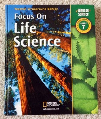 FOCUS ON LIFE SCIENCE, GRADE 7, TEACHER WRAPAROUND EDITION - Hardcover EXCELLENT