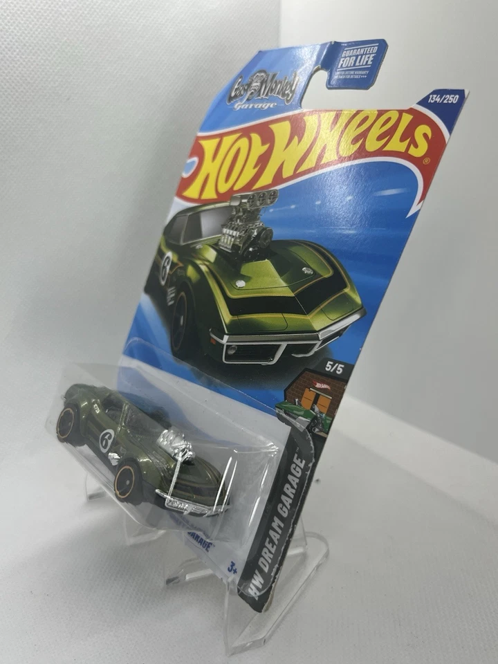 🚗💚 ’68 Corvette Gas Monkey Garage #6 🔥 Hot Wheels 2024 MINT 🏎️ - Image 3 of 4