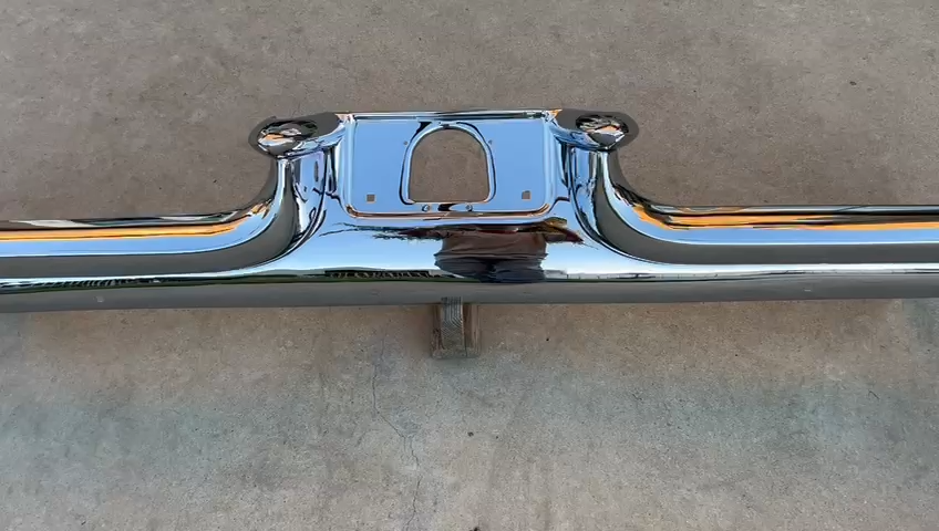 X THUNDERBIRD REAR BACK NEW TRIPLE CHROME PLATED BUMPER 58-60 1958