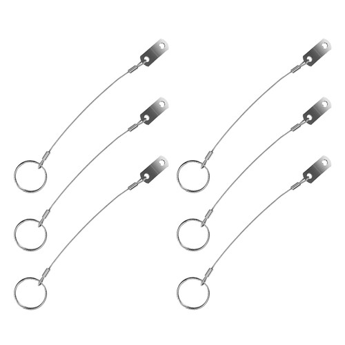 6 piezas pasador de cuerda anti-perdida con cordón cable de iluminación de escenario liberación rápida - Imagen 12 de 12