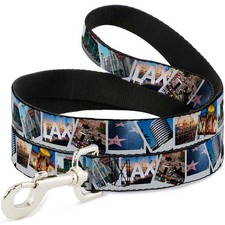 Dog Leash Vivid Los Angeles Snapshots Stacked NARROW 0.5"