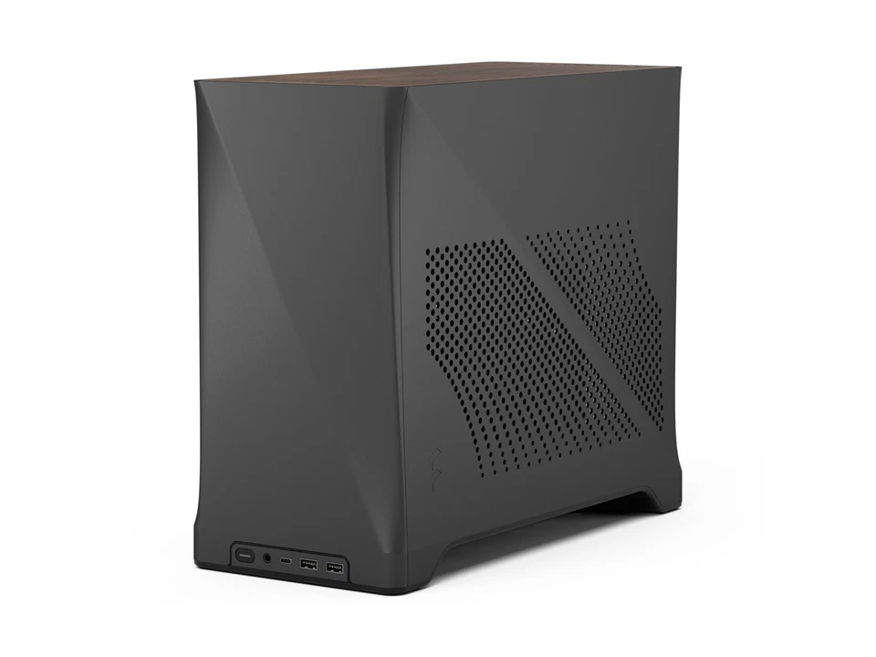 Fractal Design Era 2 Charcoal Gray Anodized Aluminum/Steel Mini-ITX Compact - Image 2 of 4