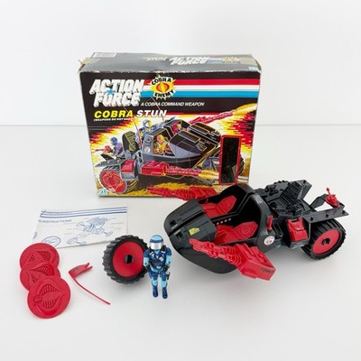 GI Joe Action Force Cobra Stun OVP Hasbro Vintage - Defekt / for parts